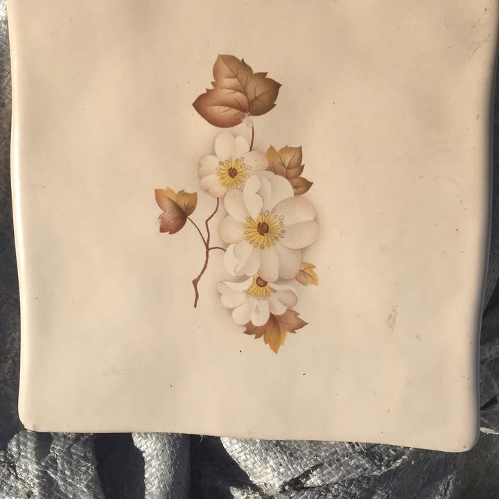 Cream daisy spray